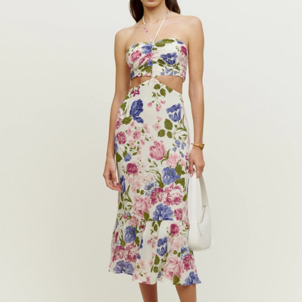 Reformation Raya Midi Dress